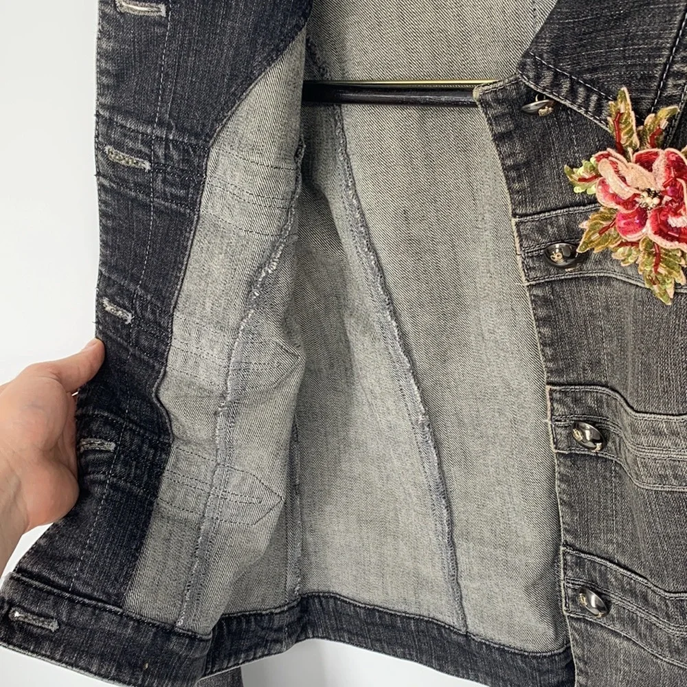 Escada Denim Jacket black - Picture 4 of 8
